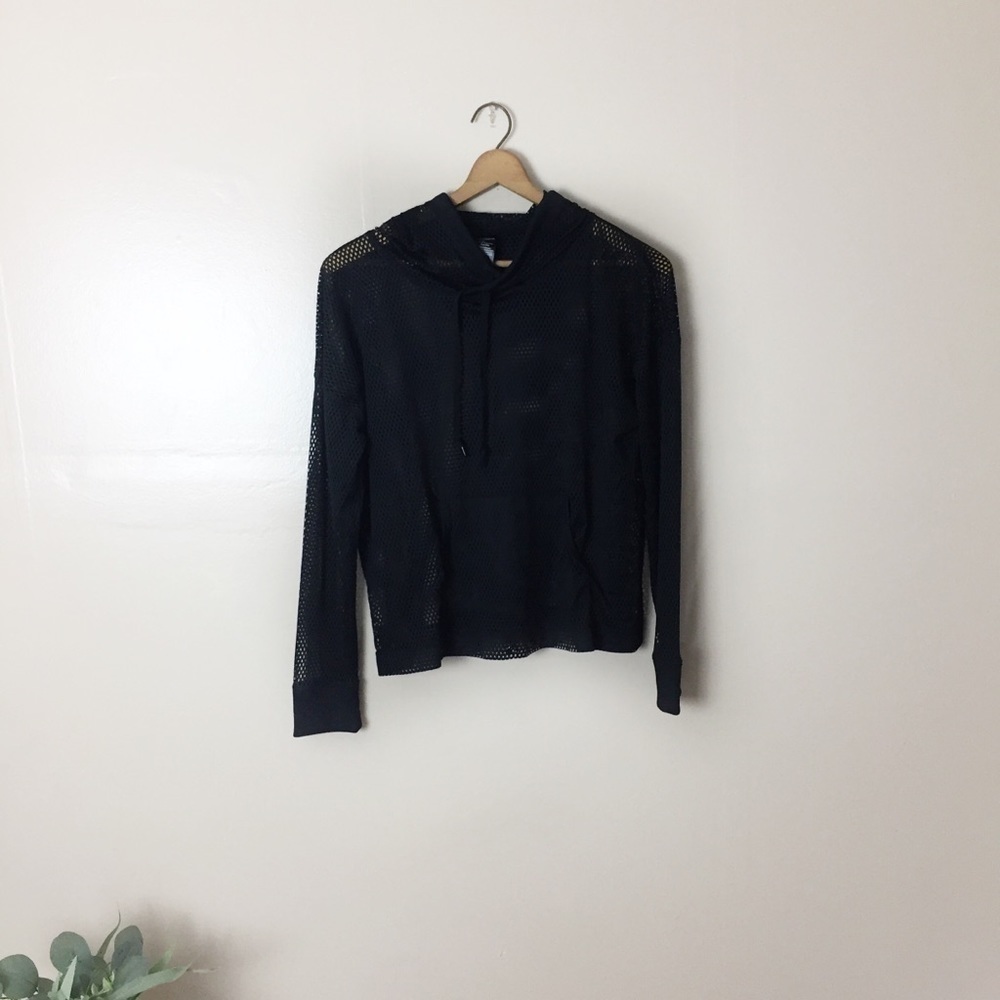 [Victoria Secret Sport] XS Black Perforated Hoodie